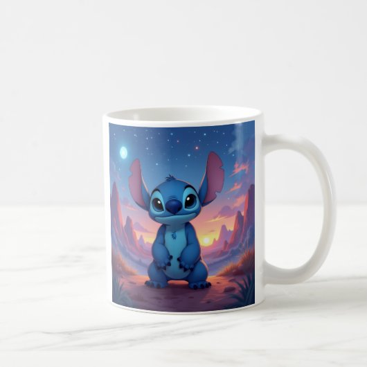 Beste Freunde fürs Leben – Lilo & Stitch Kaffeetasse (Rechts)