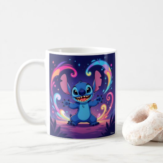 Beste Freunde fürs Leben – Lilo & Stitch Kaffeetasse (Mit Donut)