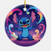 Beste Freunde fürs Leben – Lilo & Stitch Keramik Ornament (Hinten)