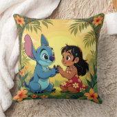 Beste Freunde fürs Leben – Lilo & Stitch   Kissen (Decke)