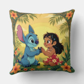 Beste Freunde fürs Leben – Lilo & Stitch   Kissen (Rückseite)