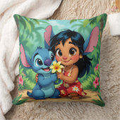 Beste Freunde fürs Leben – Lilo & Stitch   Kissen (Decke)