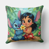 Beste Freunde fürs Leben – Lilo & Stitch   Kissen (Rückseite)
