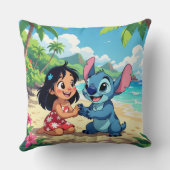 Beste Freunde fürs Leben – Lilo & Stitch   Kissen (Rückseite)