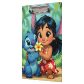 Beste Freunde fürs Leben – Lilo & Stitch   Klemmbrett (Links)