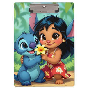 Beste Freunde fürs Leben – Lilo & Stitch Klemmbrett