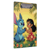 Beste Freunde fürs Leben – Lilo & Stitch Klemmbrett (Rechts)