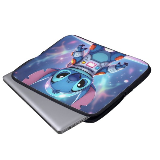 Beste Freunde fürs Leben – Lilo & Stitch Laptopschutzhülle (Vorne Knopf)