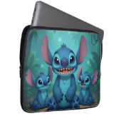 Beste Freunde fürs Leben – Lilo & Stitch Laptopschutzhülle (Vorne Rechts)
