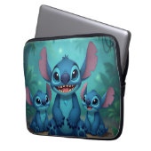 Beste Freunde fürs Leben – Lilo & Stitch Laptopschutzhülle (Vorderseite Links)