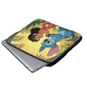 Beste Freunde fürs Leben – Lilo & Stitch Laptopschutzhülle (Vorne Knopf)