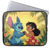 Beste Freunde fürs Leben – Lilo & Stitch Laptopschutzhülle (Vorderseite)