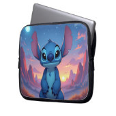 Beste Freunde fürs Leben – Lilo & Stitch Laptopschutzhülle (Vorderseite Links)