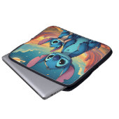 Beste Freunde fürs Leben – Lilo & Stitch Laptopschutzhülle (Vorne Knopf)