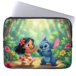Beste Freunde fürs Leben – Lilo & Stitch Laptopschutzhülle