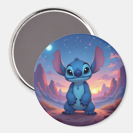 Beste Freunde fürs Leben – Lilo & Stitch Magnet (Vorderseite/Rückseite)