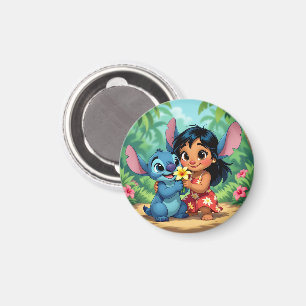 Beste Freunde fürs Leben – Lilo & Stitch   Magnet