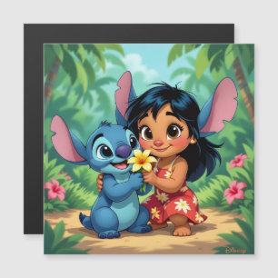 Beste Freunde fürs Leben – Lilo & Stitch Magnetkarte