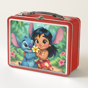 Beste Freunde fürs Leben – Lilo & Stitch Metall Brotdose