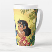 Beste Freunde fürs Leben – Lilo & Stitch Milchtasse (Rechte Ecke)
