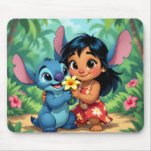 Beste Freunde fürs Leben – Lilo & Stitch   Mousepad (Vorne)