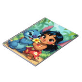 Beste Freunde fürs Leben – Lilo & Stitch Notizblock (Linke Seite)