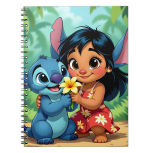 Beste Freunde fürs Leben – Lilo & Stitch Notizblock