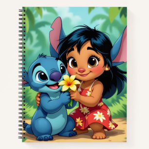 Beste Freunde fürs Leben – Lilo & Stitch Notizblock
