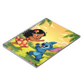 Beste Freunde fürs Leben – Lilo & Stitch Notizblock (Linke Seite)