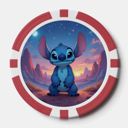 Beste Freunde fürs Leben – Lilo & Stitch   Pokerchips (Vorderseite)
