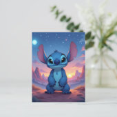 Beste Freunde fürs Leben – Lilo & Stitch   Postkarte (Stehend Vorderseite)