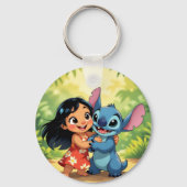 Beste Freunde fürs Leben – Lilo & Stitch Schlüsselanhänger (Rückseite)