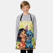 Beste Freunde fürs Leben – Lilo & Stitch Schürze (Getragen)