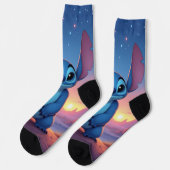 Beste Freunde fürs Leben – Lilo & Stitch   Socken (Linkes Detail)