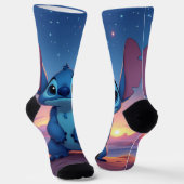Beste Freunde fürs Leben – Lilo & Stitch Socken (Gewinkelt)