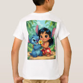 Beste Freunde fürs Leben – Lilo & Stitch   T-Shirt (Rückseite)