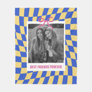 Beste Freunde Geburtstagsgeschenk Benutzerdefinier Fleecedecke