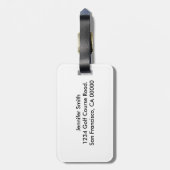 Beste Freunde Gepäckanhänger (Rückseite vertikal)