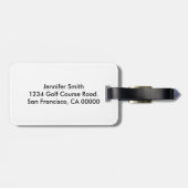 Beste Freunde Gepäckanhänger (Rückseite horizontal)