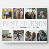 Beste Freunde Geschenk Soul Schwestern Foto Collag Fotoplatte (Vorderseite)