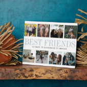 Beste Freunde Geschenk Soul Schwestern Foto Collag Fotoplatte (Seite)