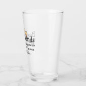Beste Freunde Glas (Links)