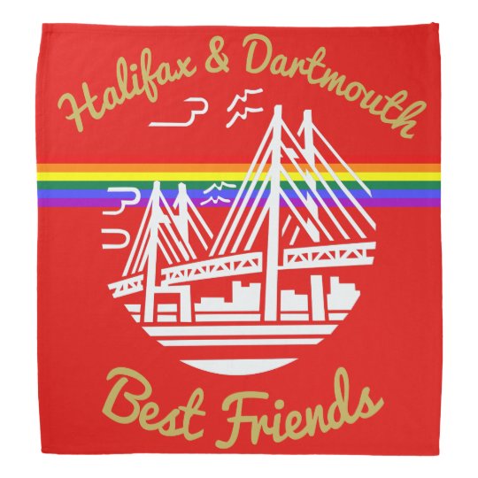 Beste Freunde Halifaxes Dartmouth Bandana Halstuch