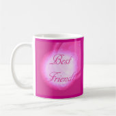 "Beste Freunde" im Pink Kaffeetasse (Links)