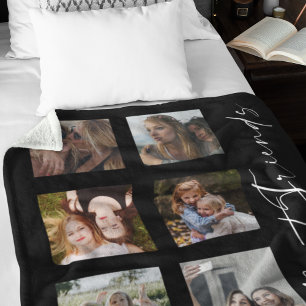 Beste Freunde - Individuelles Fotocollage Fleecedecke