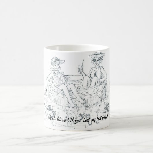 Beste Freunde Kaffeetasse (Mittel)