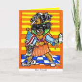 Beste Freunde Karte (Vorderseite)