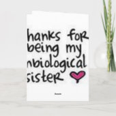 Beste Freunde Karte (Rückseite)