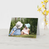 Beste Freunde Karte (Gelbe Blume)