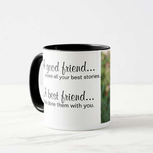 Beste Freunde kennen Ihre ganze Tasse (Vorderseite Links)